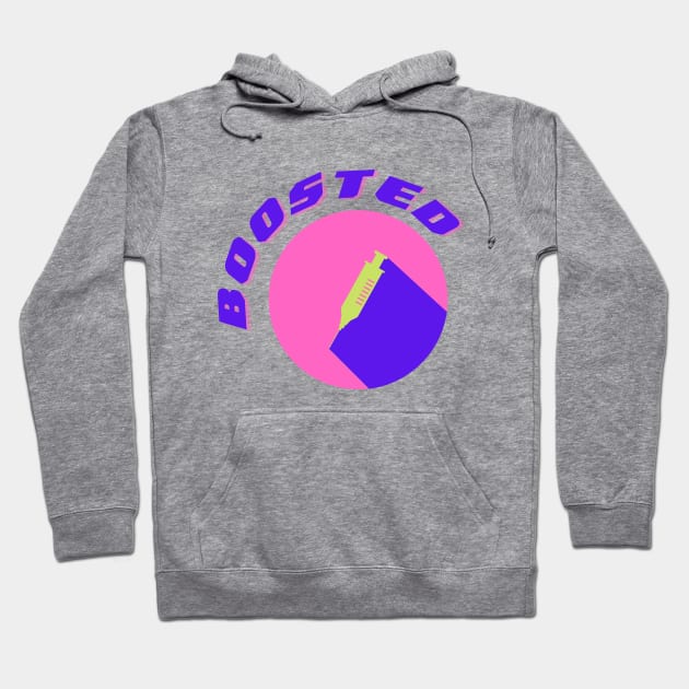 Boosted! Hoodie by TJWDraws